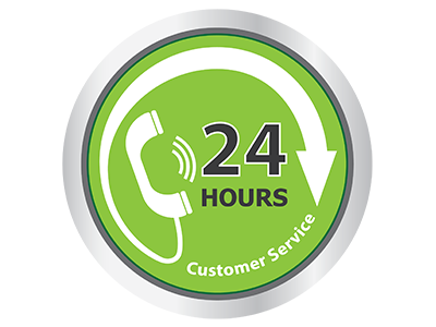 Service clientèle 24/7